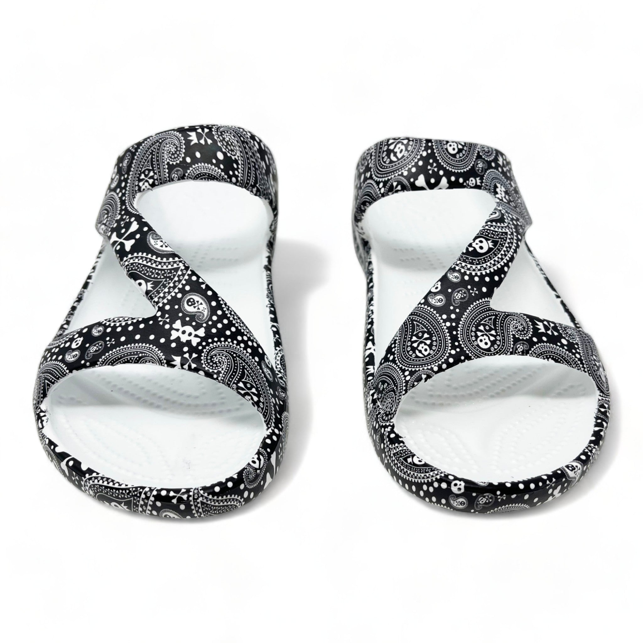 DAWGS Women's PAW Print Z Sandals - Pirate Paisley