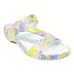 DAWGS Women's PAW Print Z Sandals - Impressionist