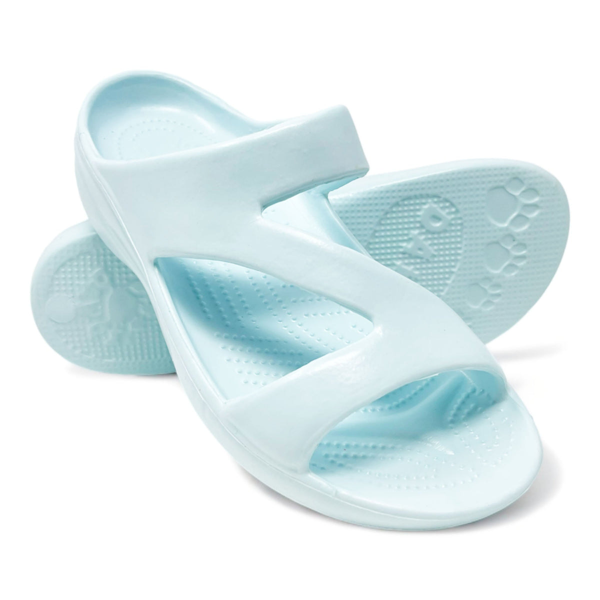 DAWGS Women's Z Sandals - Baby Blue