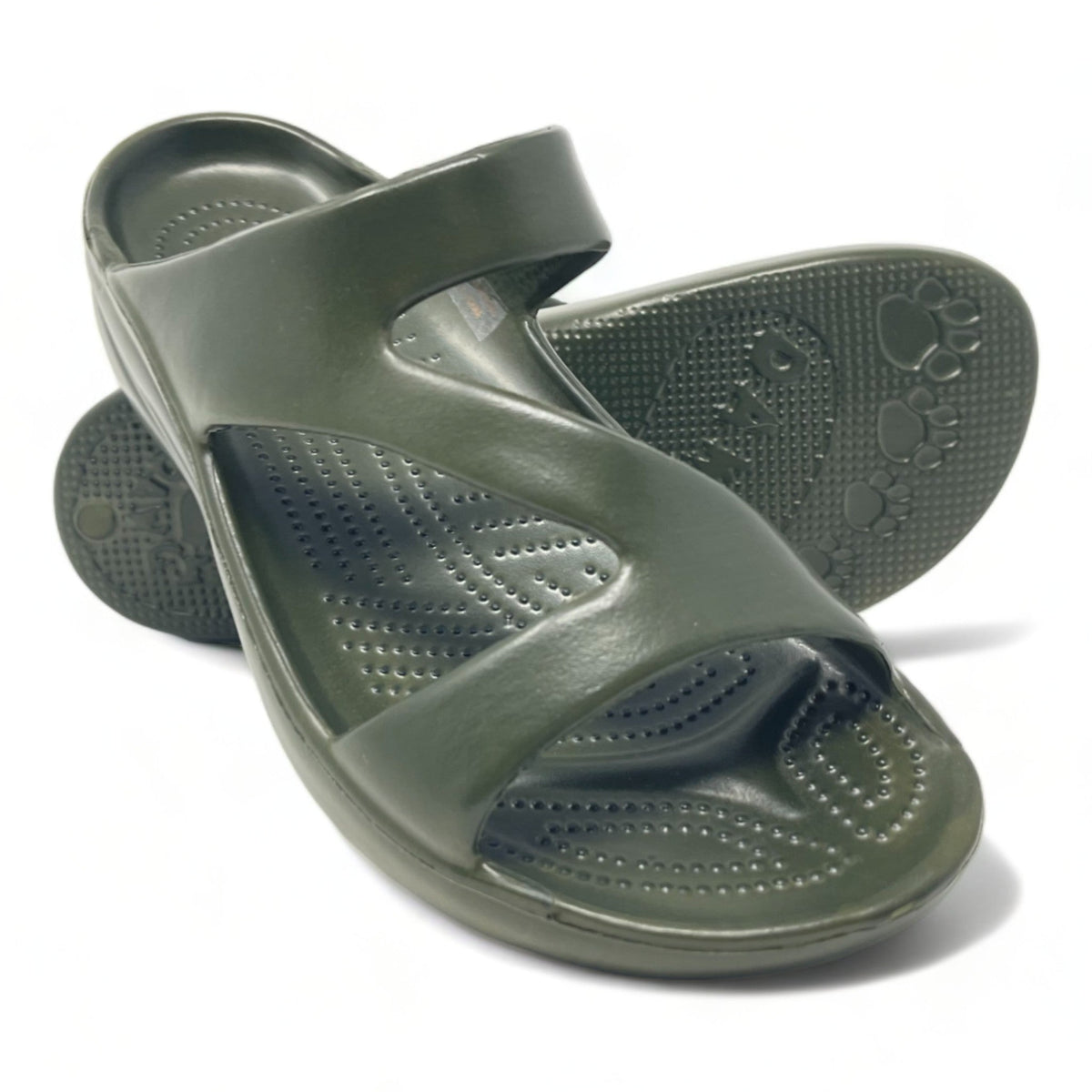 DAWGS Women's Z Sandals - Olive Green