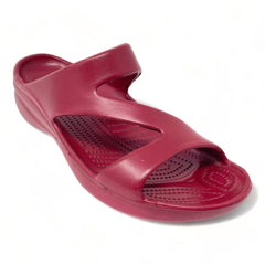 DAWGS Women's Z Sandals - Burgundy