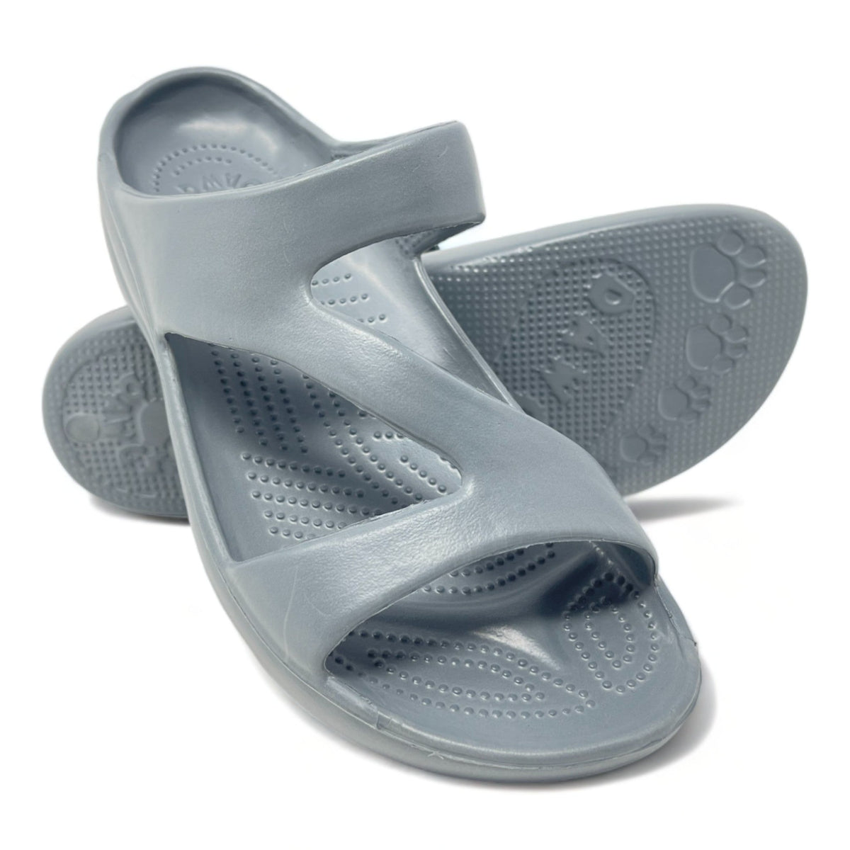 DAWGS Women's Z Sandals - Flat Grey