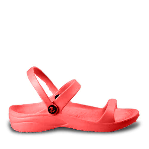 DAWGS Women's 3-Strap Sandals - Melon