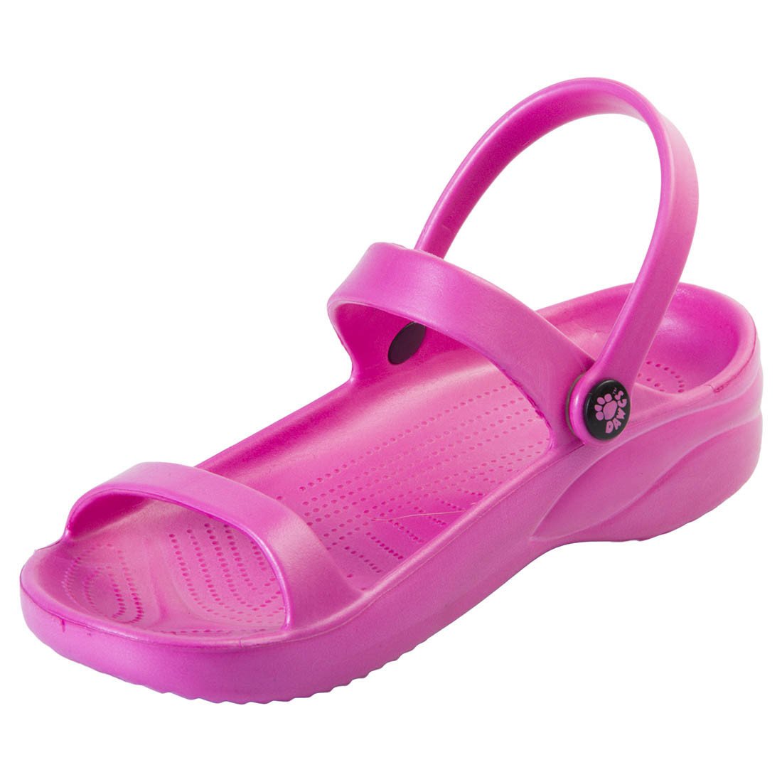 DAWGS Women's 3-Strap Sandals - Hot Pink