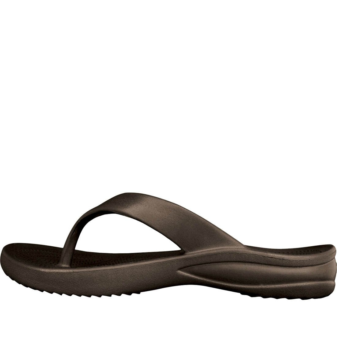 DAWGS Women's Flip Flops - Dark Brown