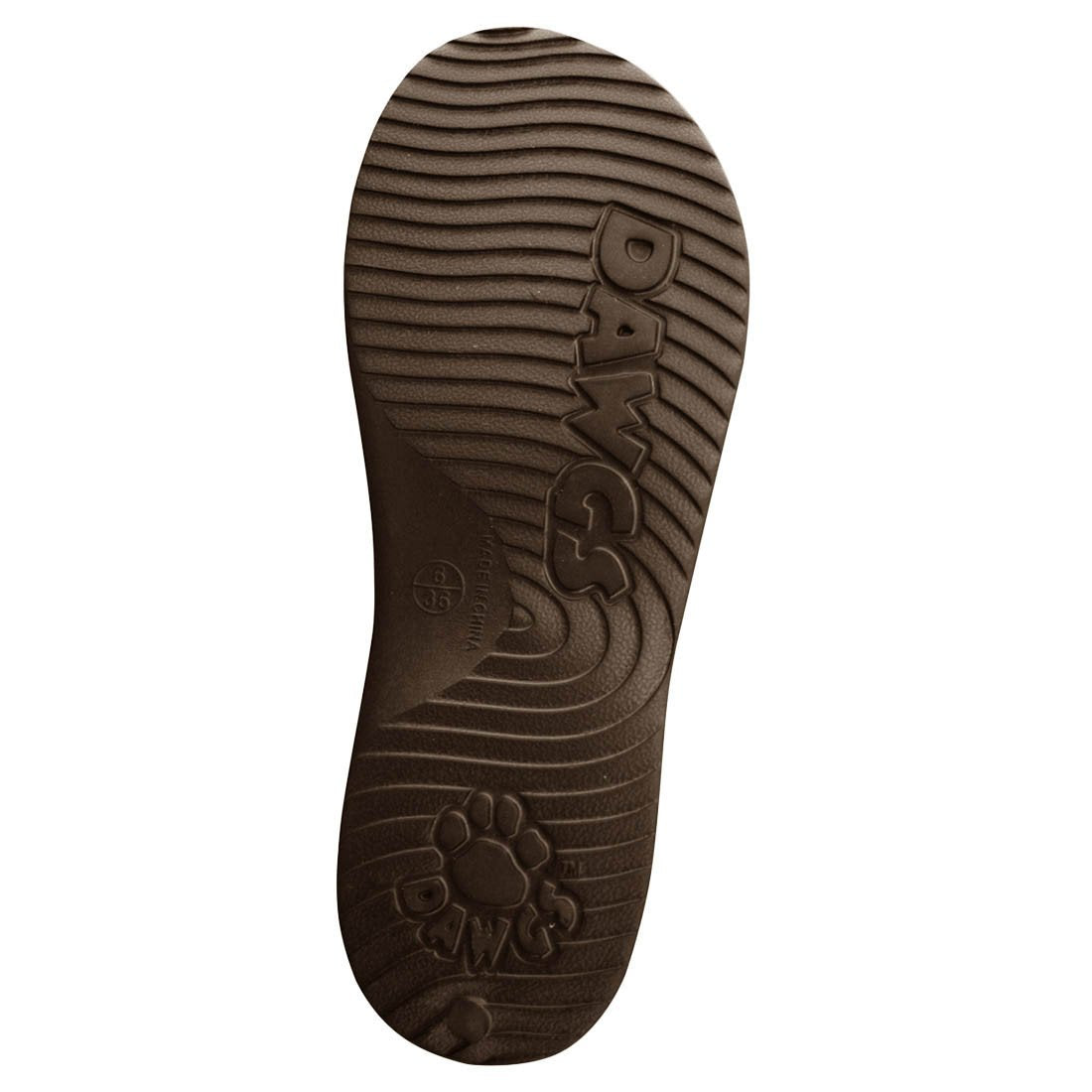 DAWGS Women's Slides - Dark Brown